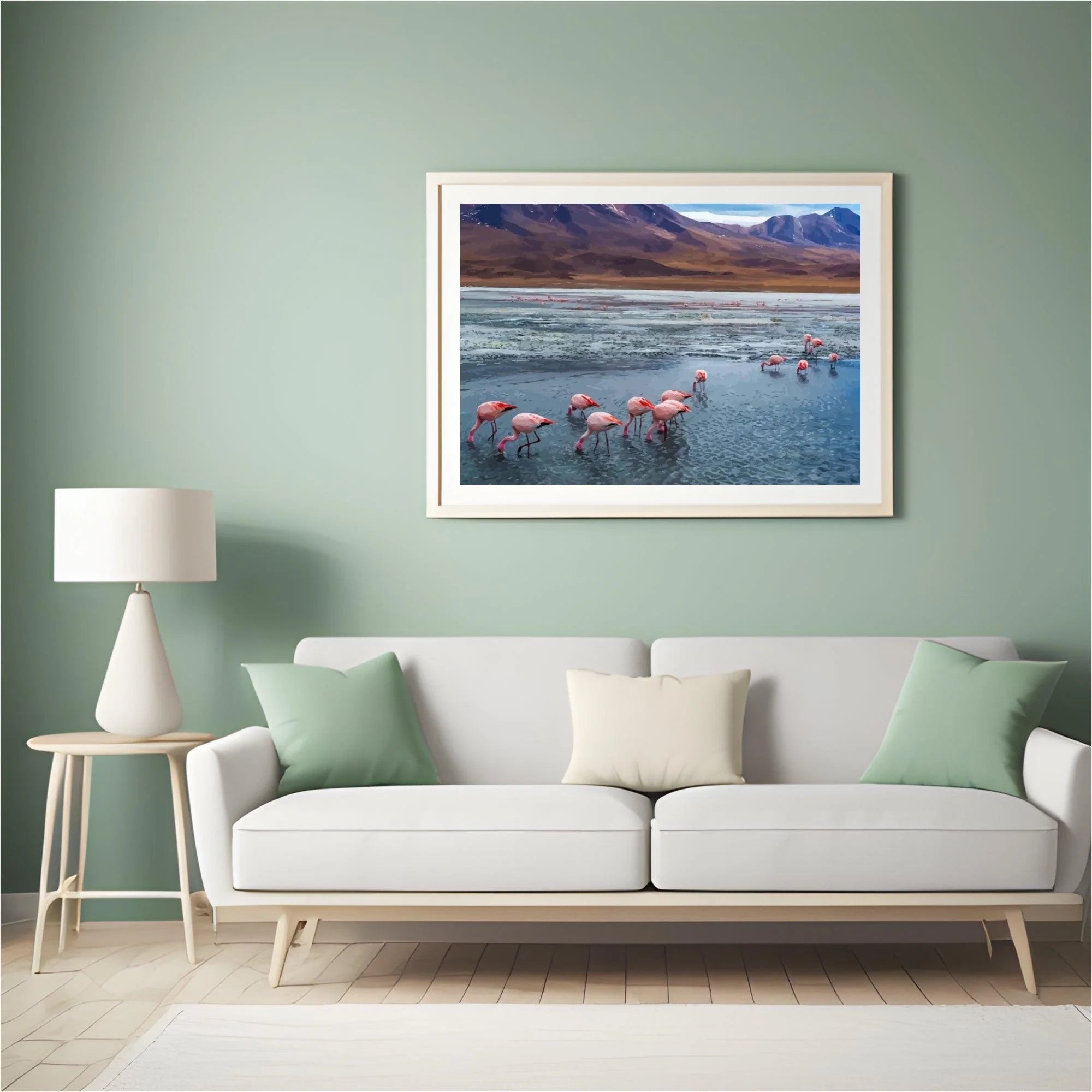 Diamond Painting - Flamants en Bolivie - SEOS Shop ®