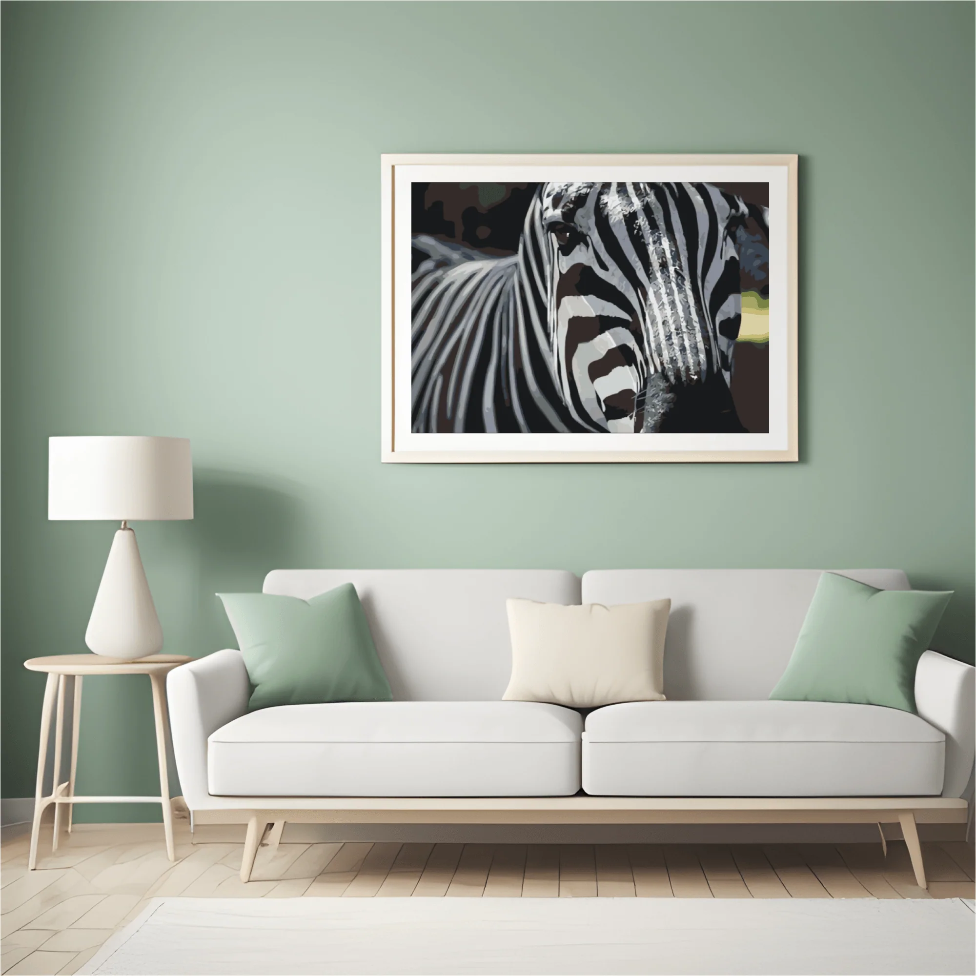 Diamond Painting - Focus sur zèbre - SEOS®