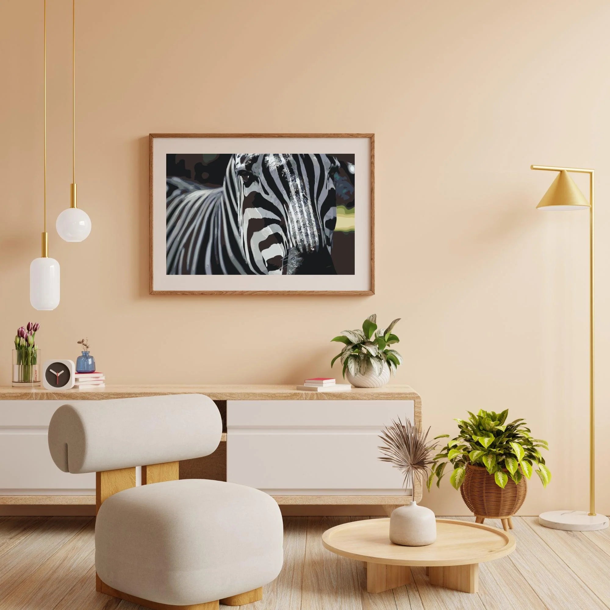 Diamond Painting - Focus sur zèbre - SEOS®