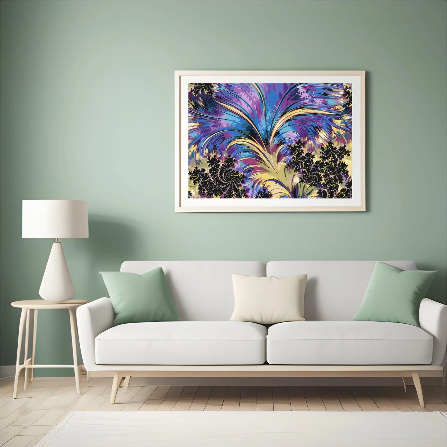 Diamond Painting - Plumes fractales - SEOS Shop ®