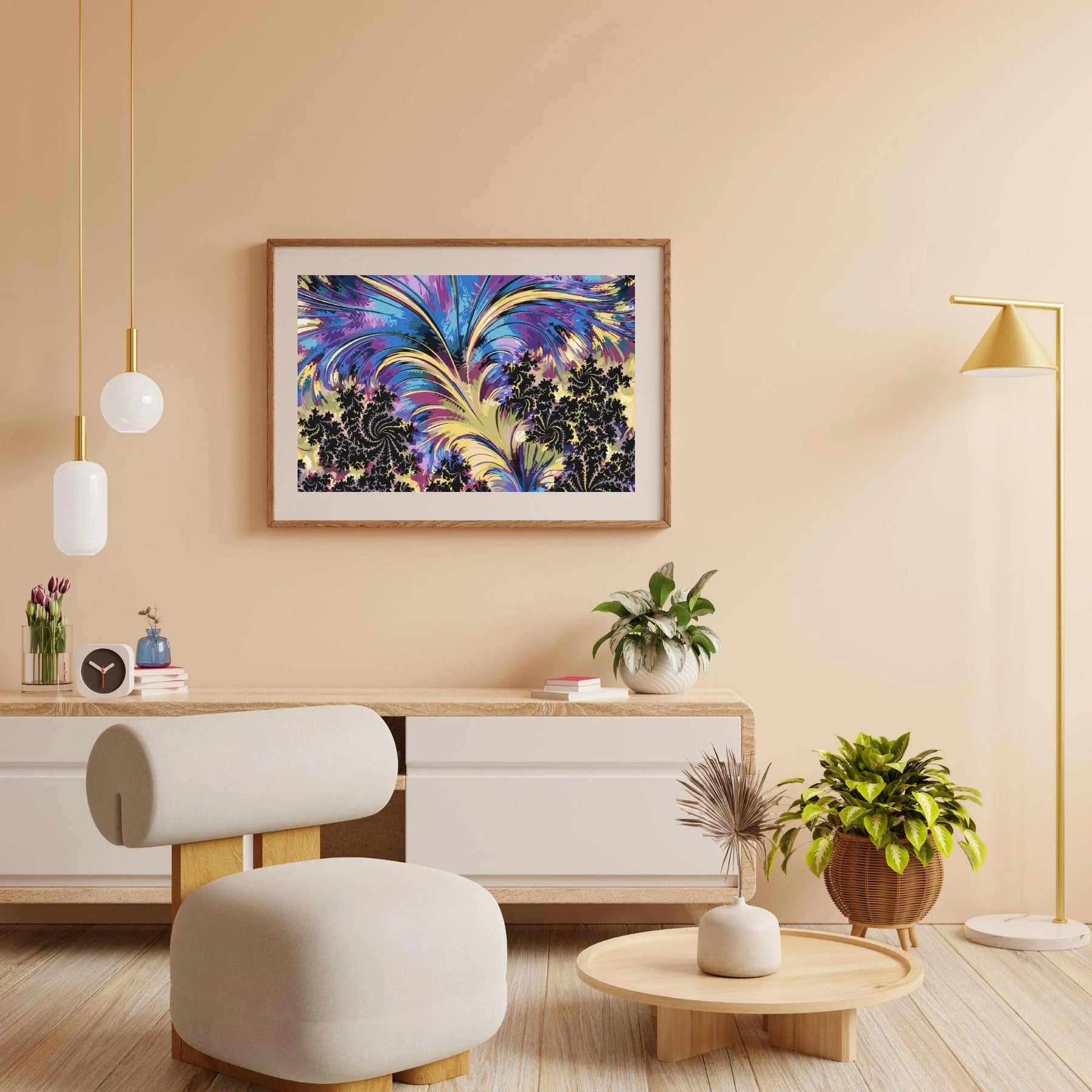 Diamond Painting - Plumes fractales - SEOS Shop ®