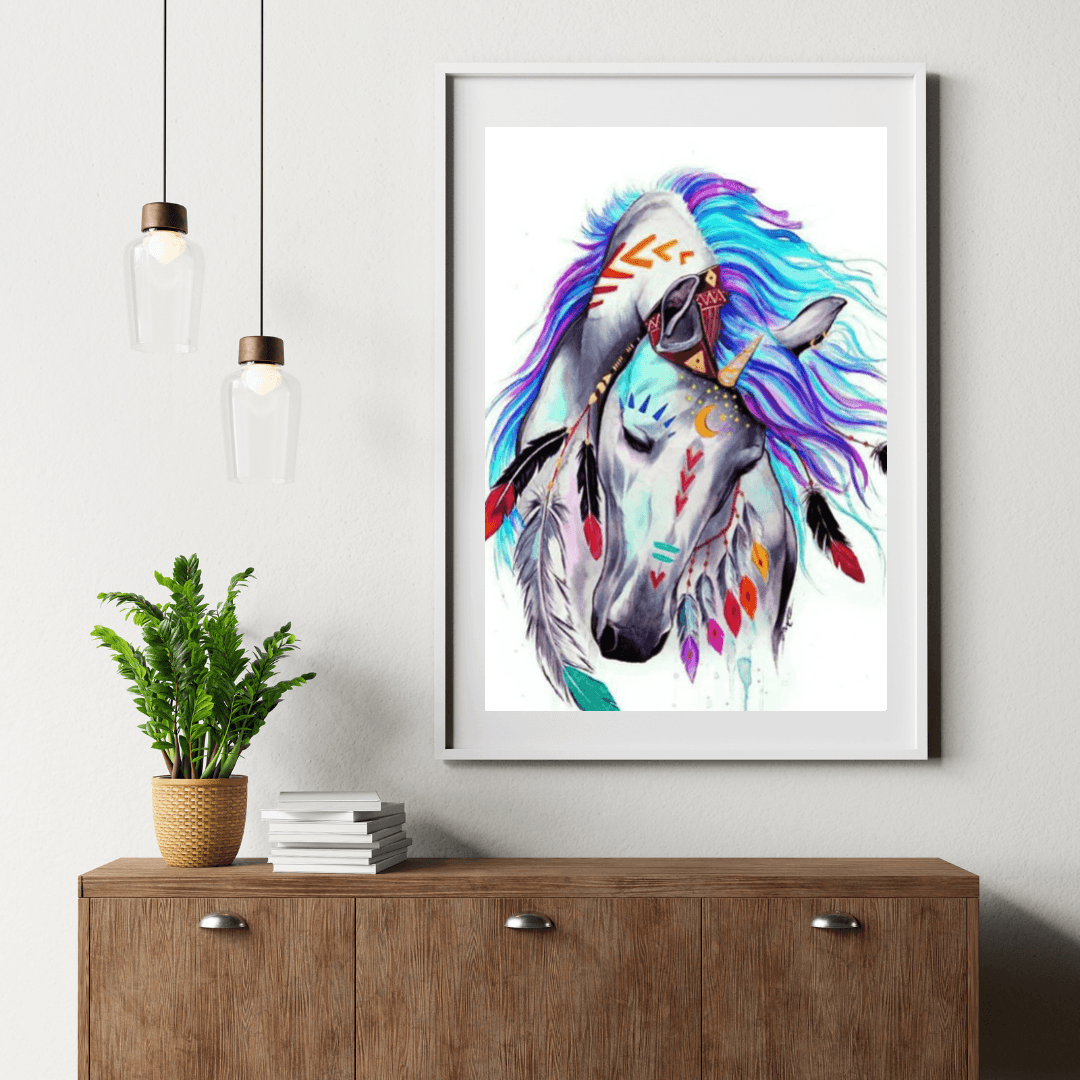 Diamond Painting - Cheval Fantôme - SEOS®