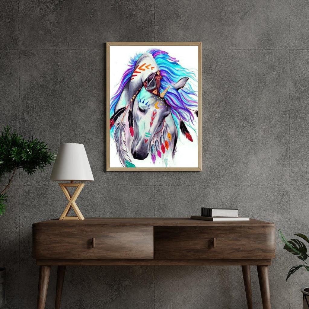 Diamond Painting - Cheval Fantôme - SEOS®