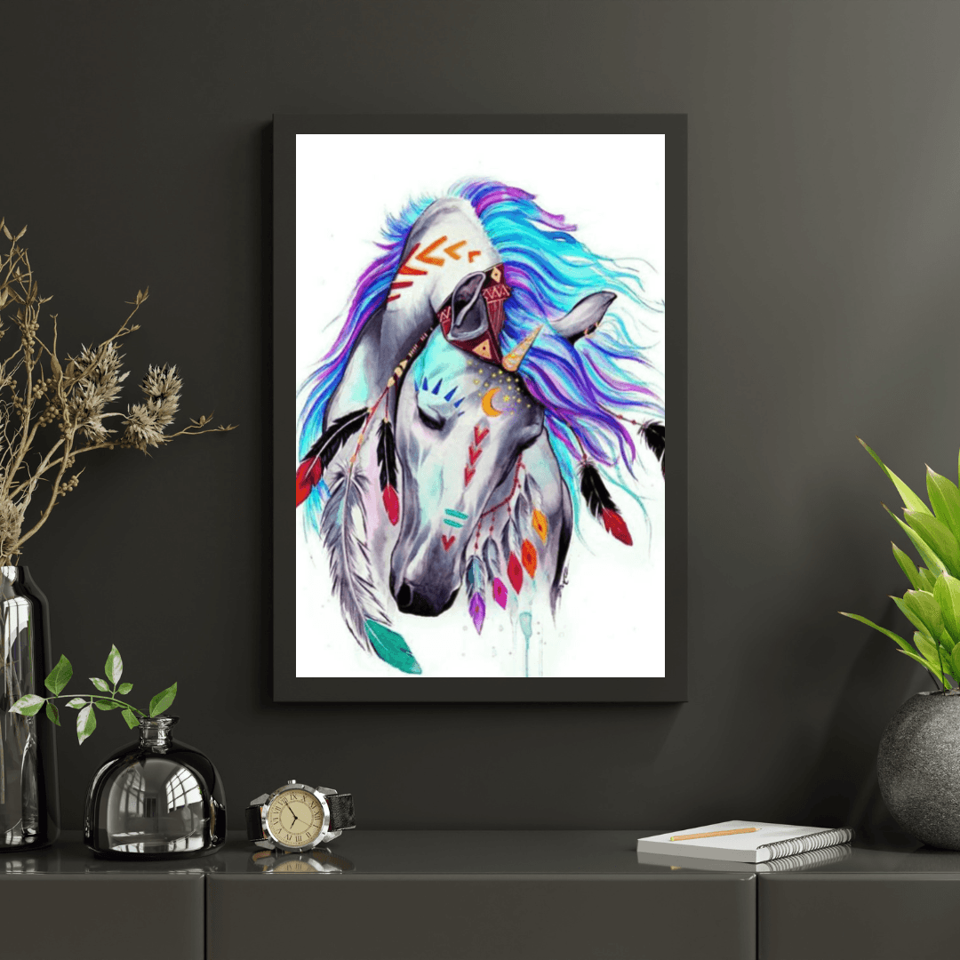 Diamond Painting - Cheval Fantôme - SEOS®