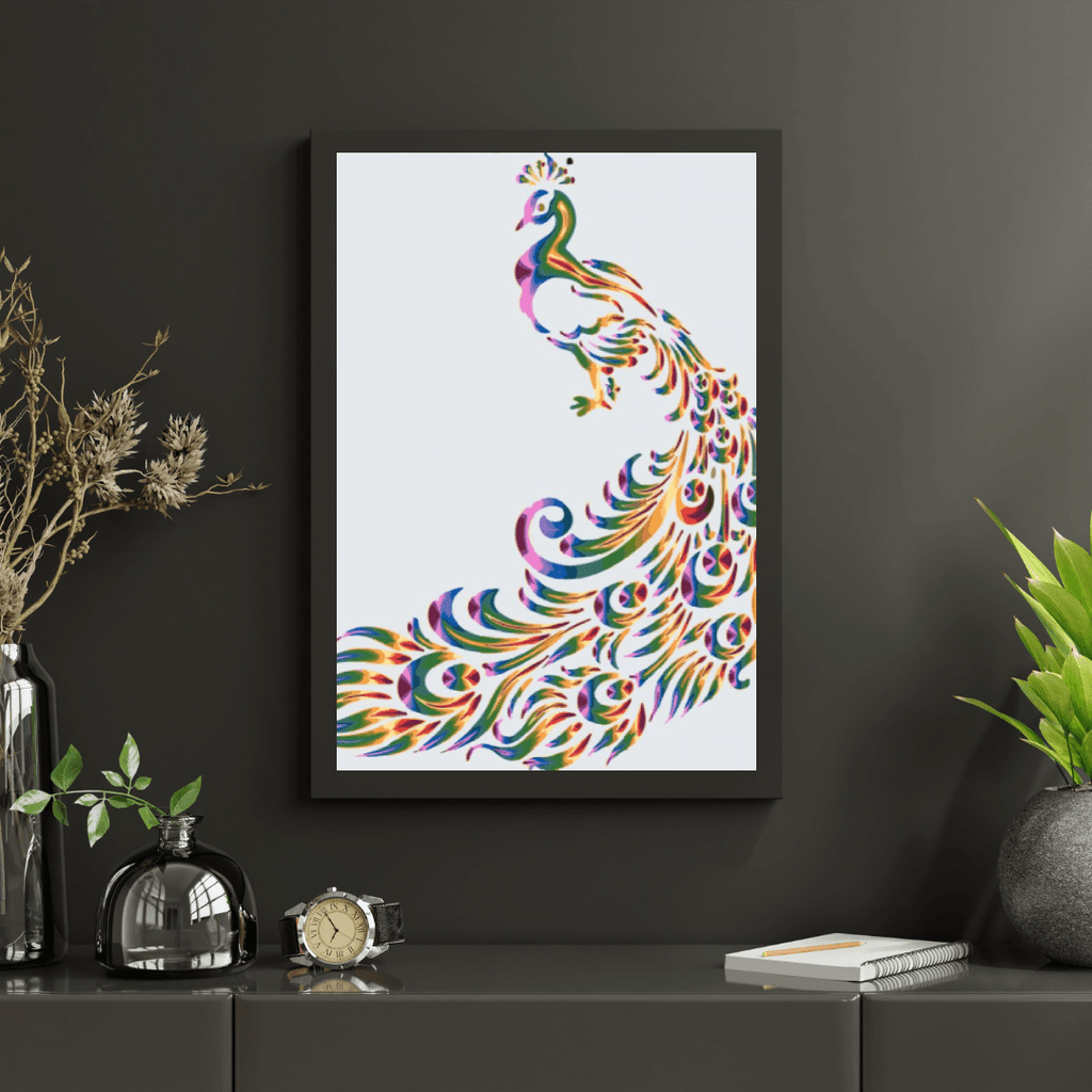 Diamond Painting - Paon coloré 2 - SEOS®