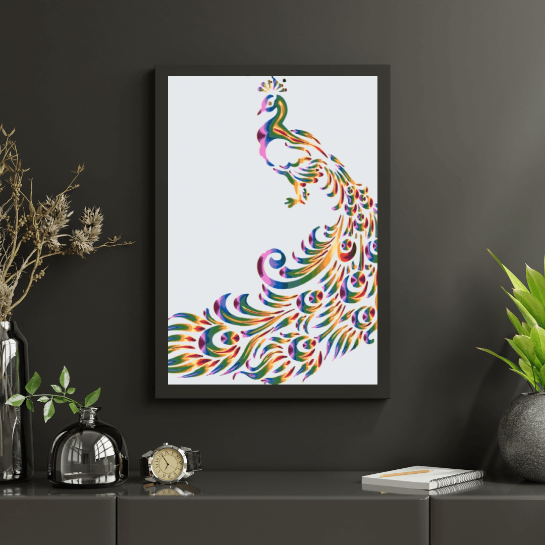 Diamond Painting - Paon coloré 2 - SEOS®