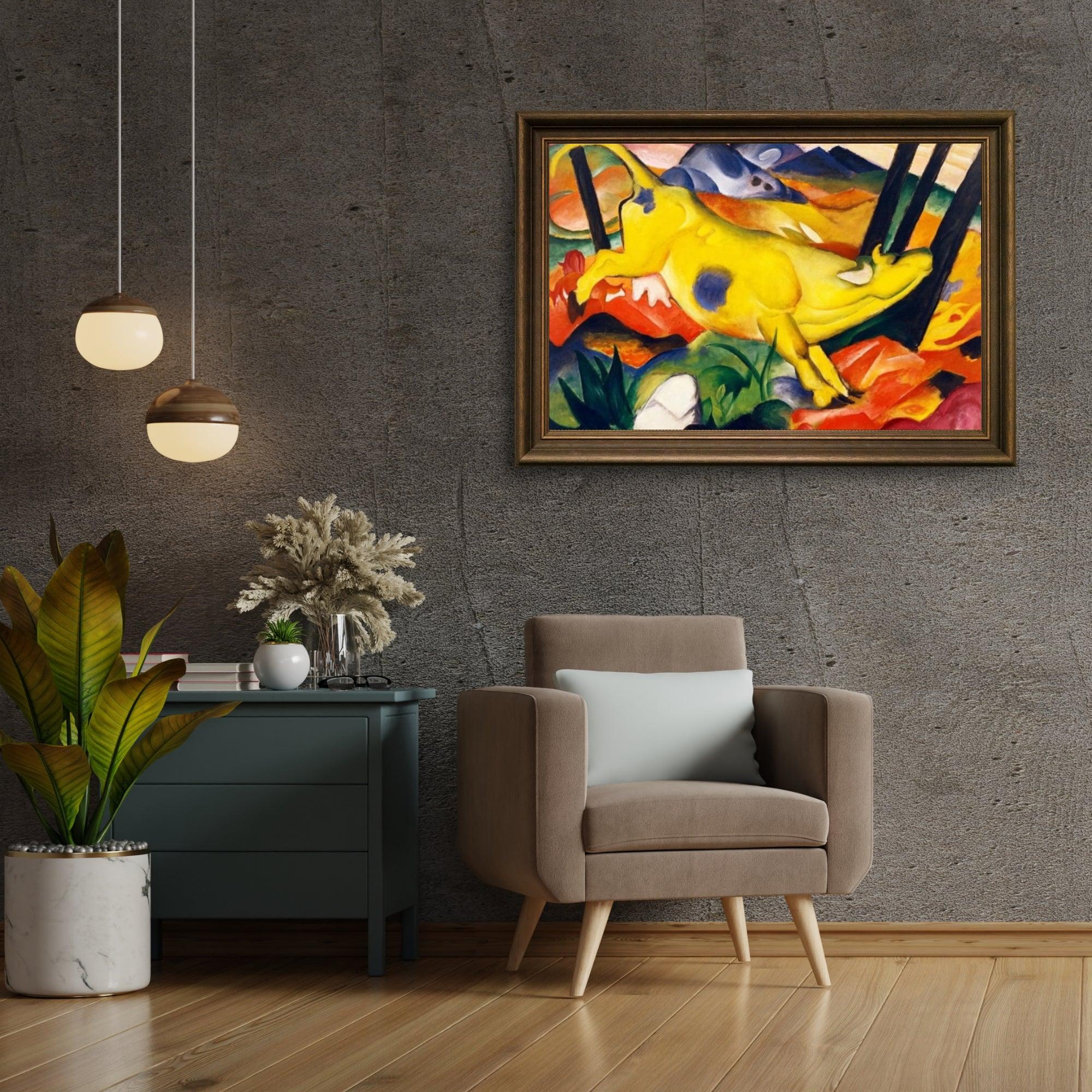 Diamond Painting - Vache jaune - SEOS Shop ®