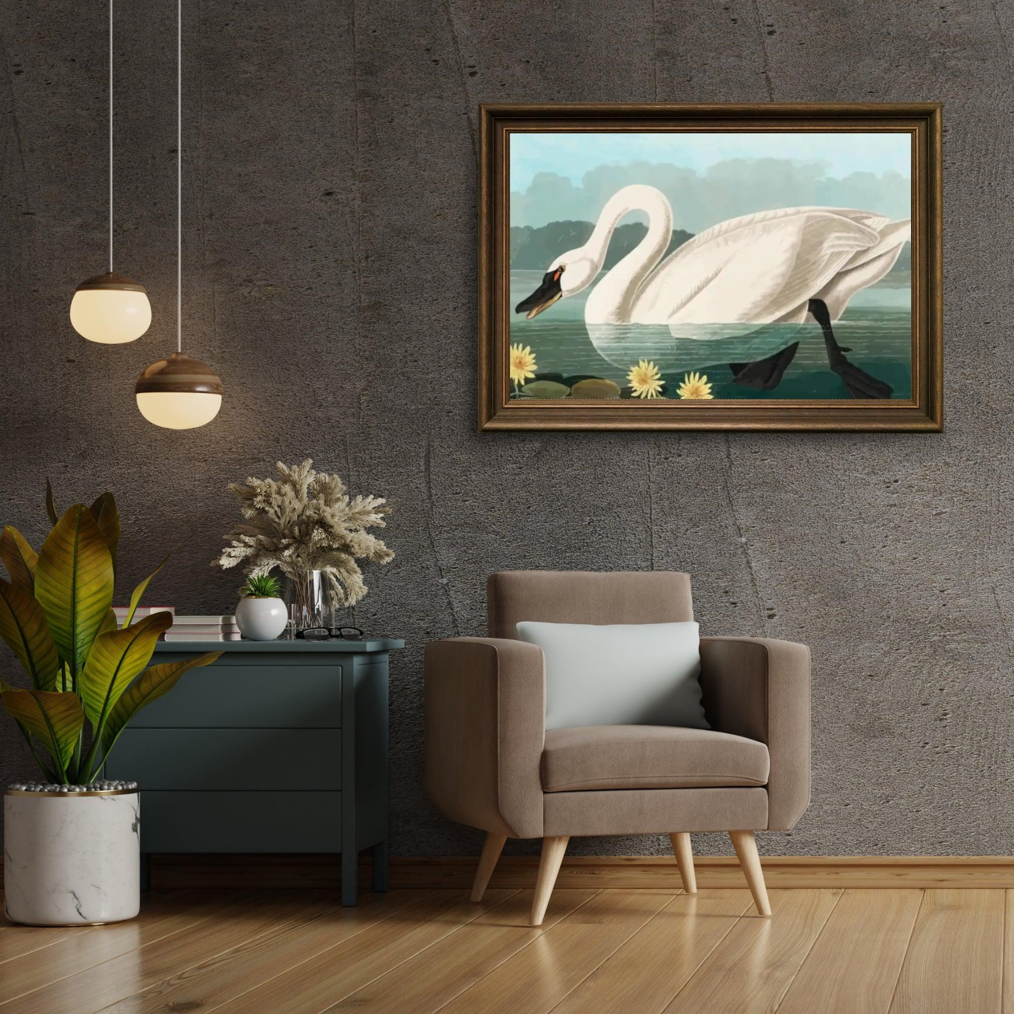 Diamond Painting - Cygne américain commun