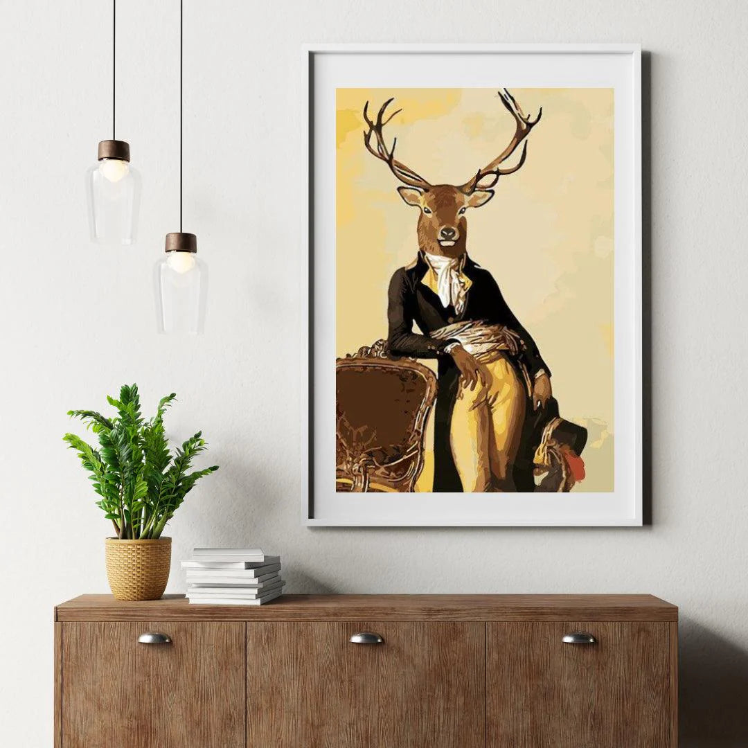 Diamond Painting - Gentleman hert - SEOS®