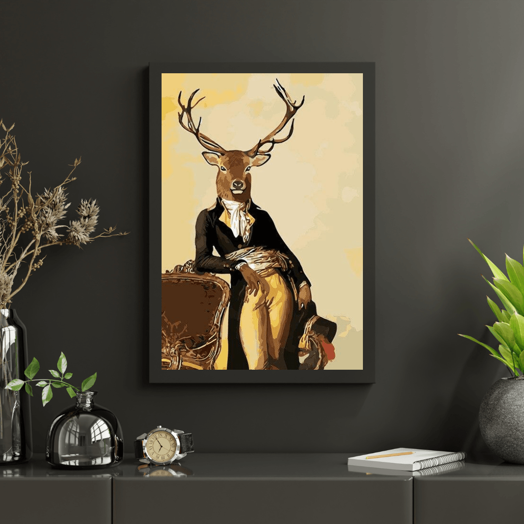 Diamond Painting - Gentleman hert - SEOS®