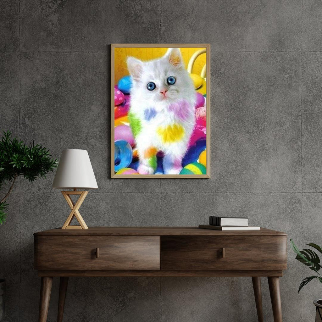 Diamond Painting - Chat Tacheté - SEOS®