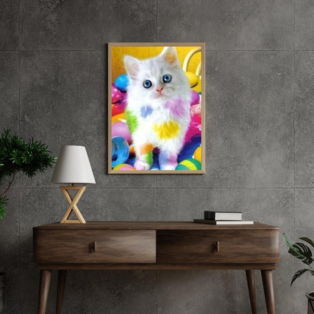 Diamond Painting - Chat Tacheté - SEOS®