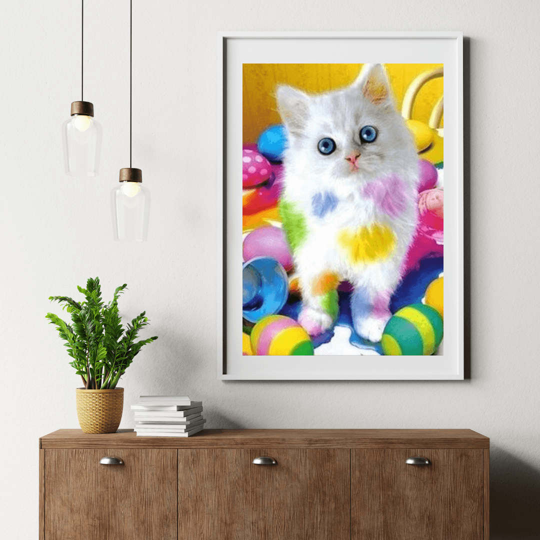 Diamond Painting - Chat Tacheté - SEOS®