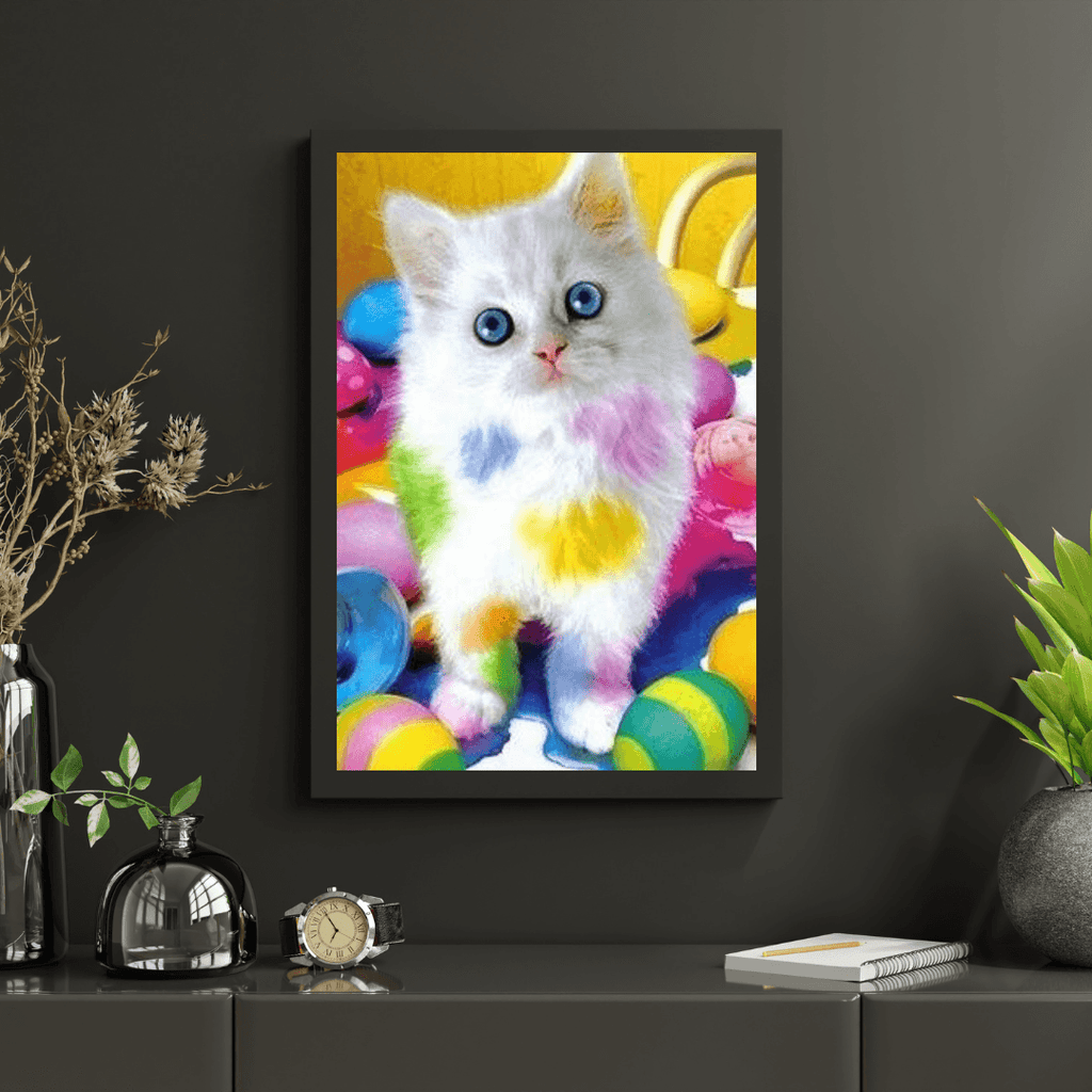 Diamond Painting - Chat Tacheté - SEOS®