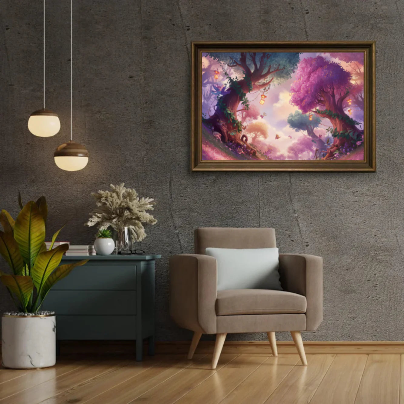 Diamond Painting - Grillig Twilight Grove