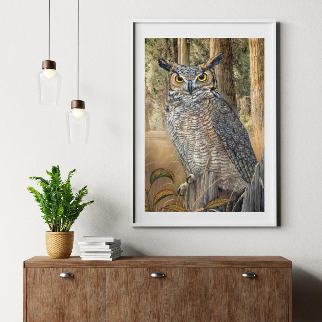 Diamond Painting - Grand Hibou Cornu