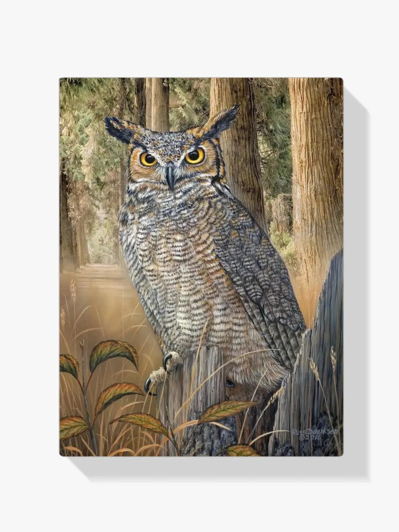 Diamond Painting - Grand Hibou Cornu