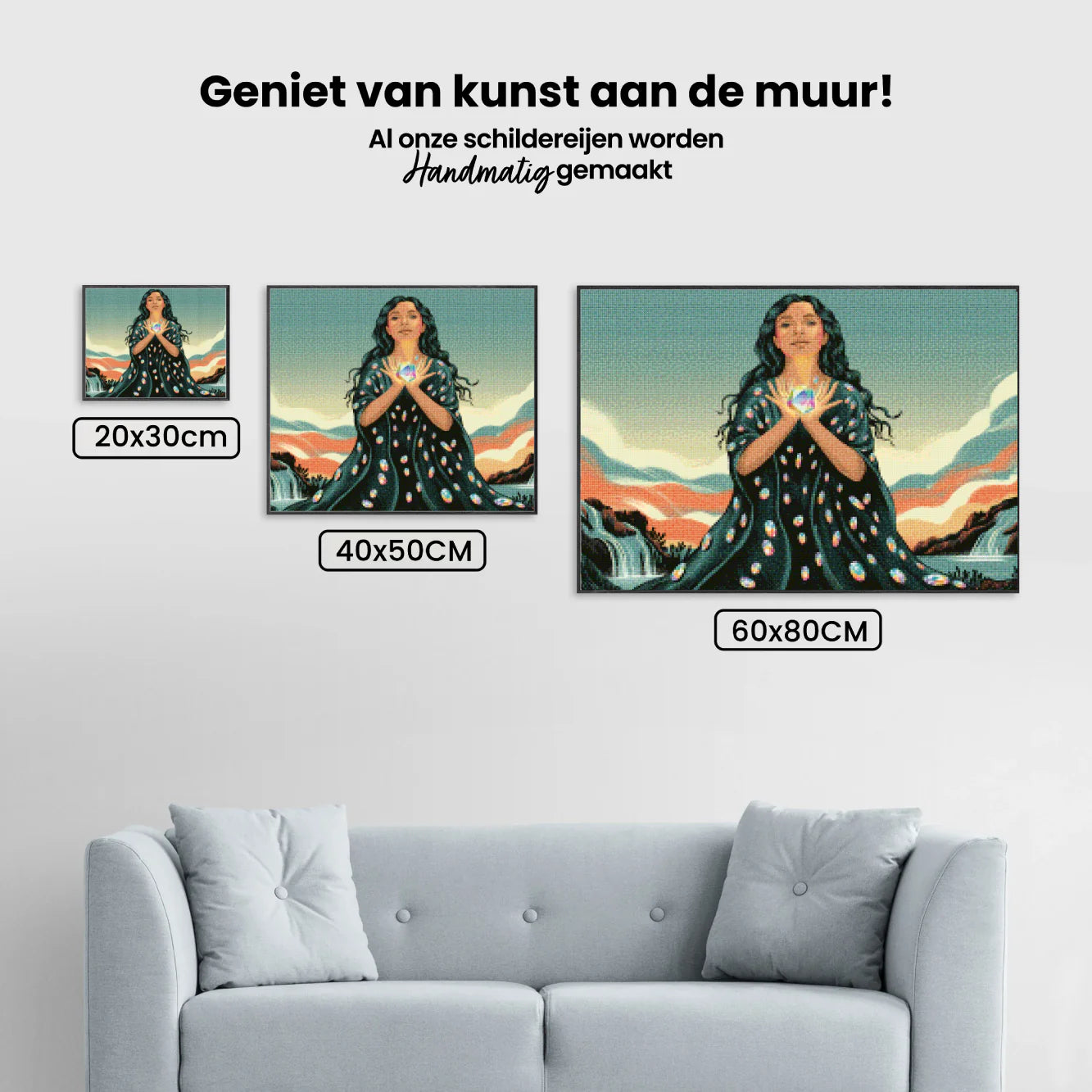 Diamond Painting - Cœur dans ses mains