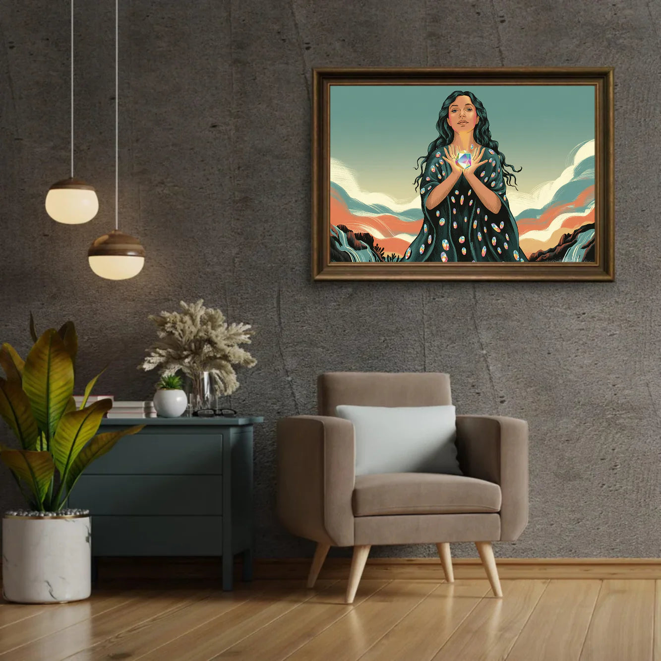 Diamond Painting - Cœur dans ses mains