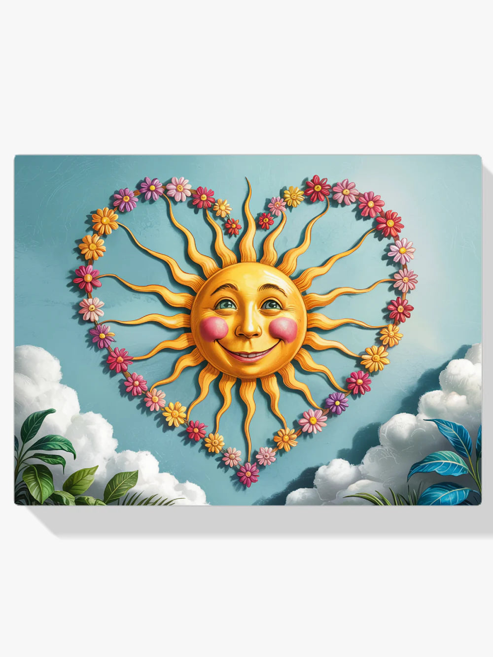 Diamond Painting - Cœur de soleil