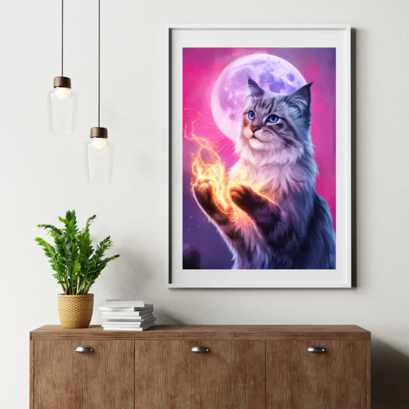 Diamond Painting - Pattes célestes