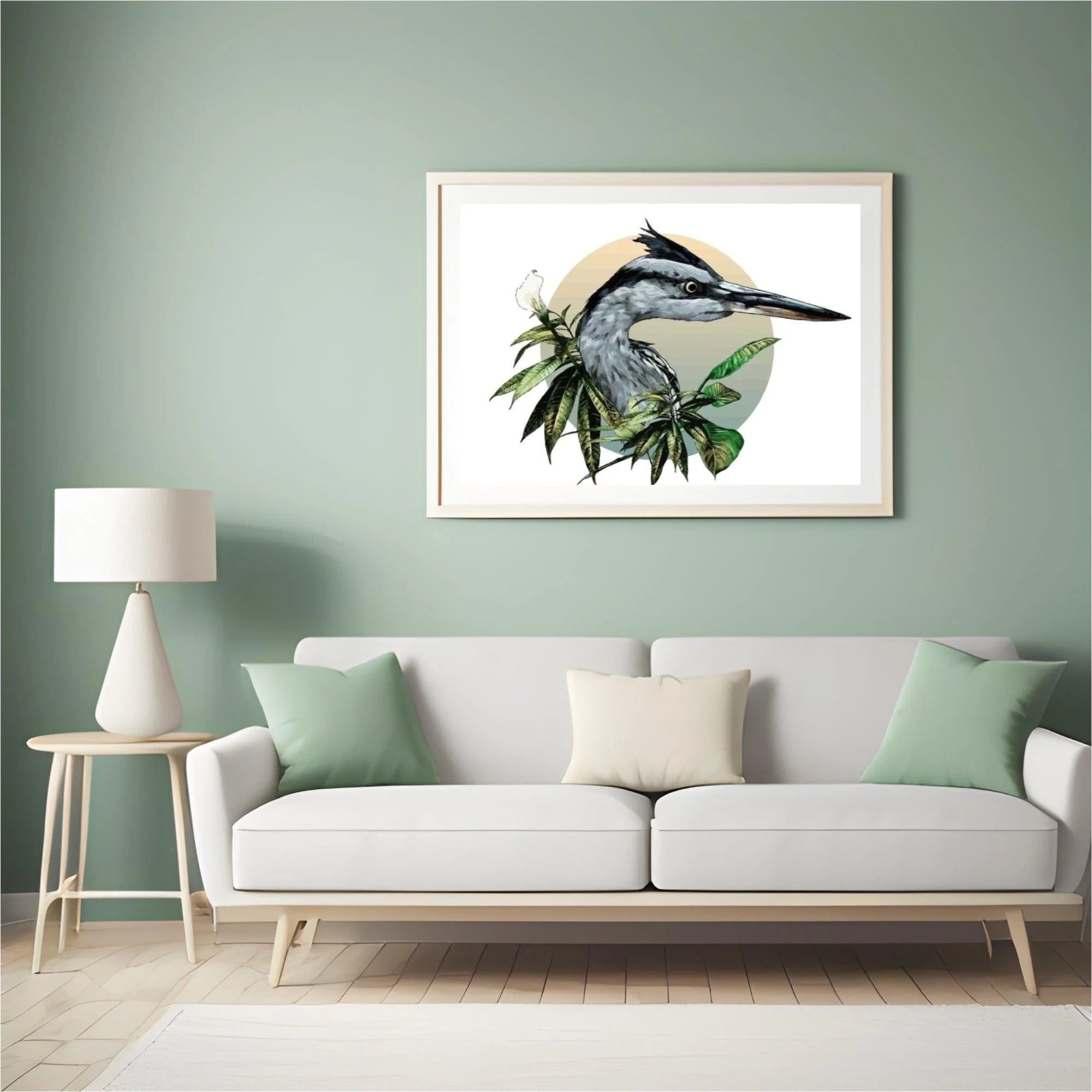 Diamond Painting - Tête de héron - SEOS®