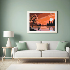 Diamond Painting - Cerfs dans la nature - SEOS®