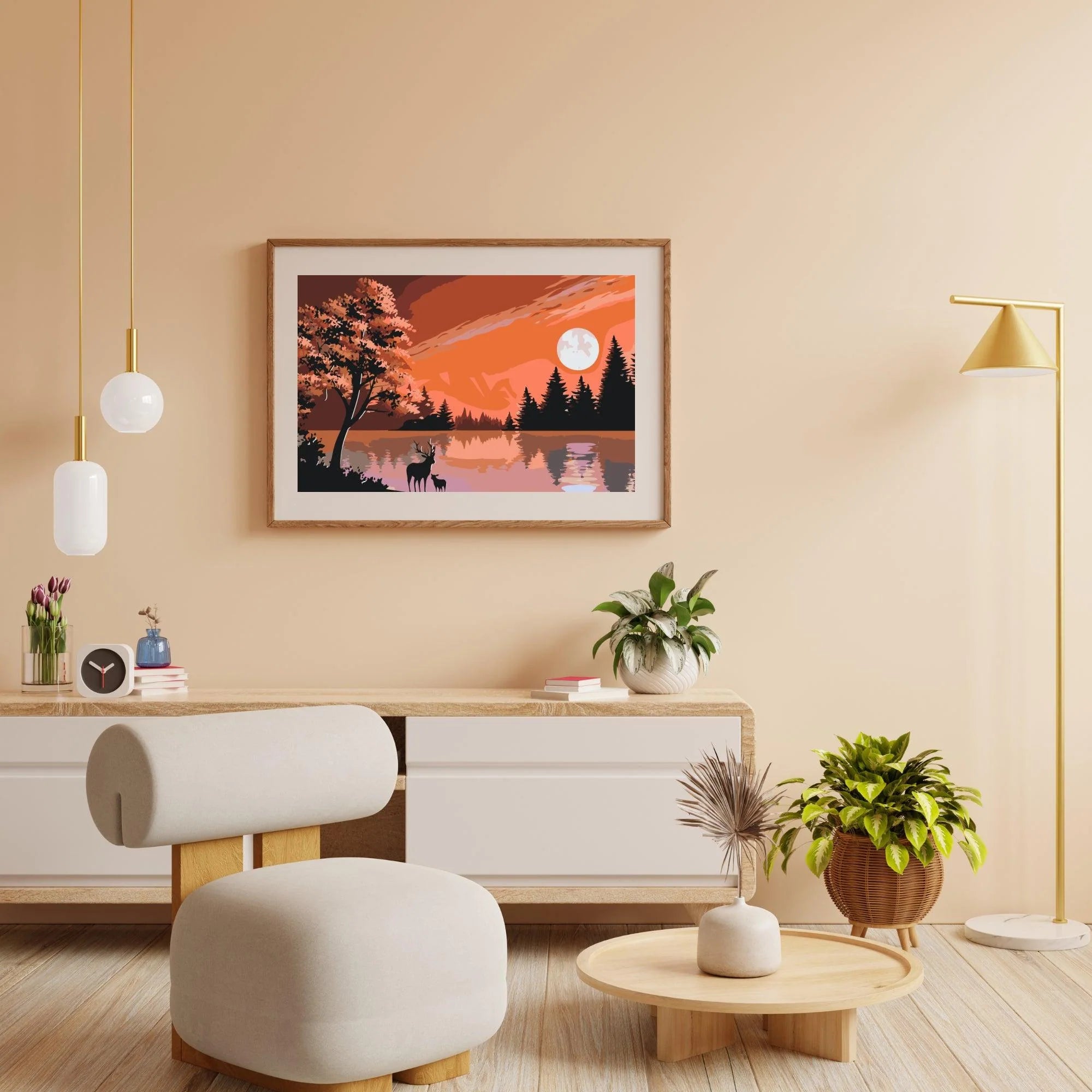 Diamond Painting - Cerfs dans la nature - SEOS®