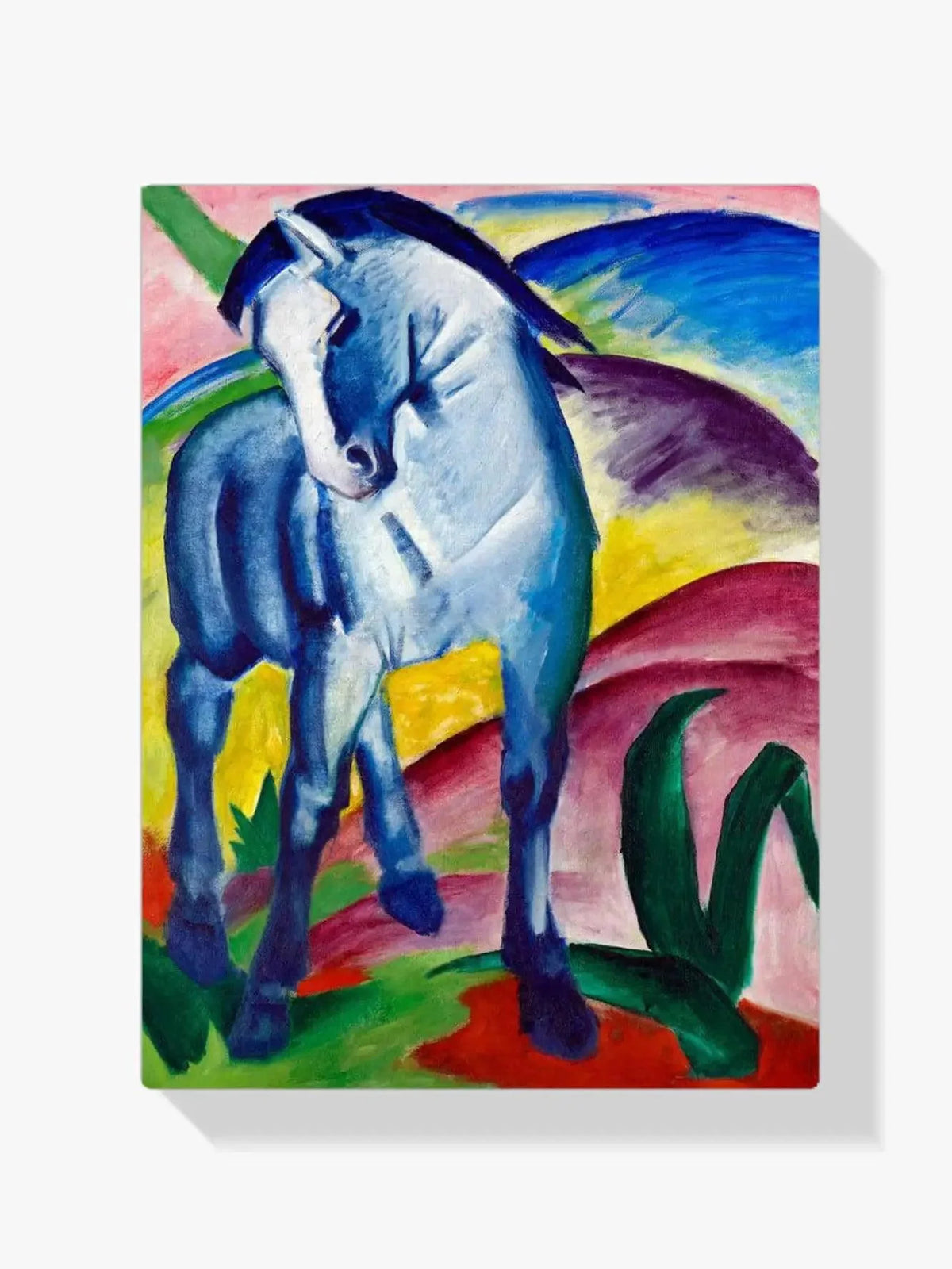 Diamond Painting - Le cheval bleu I Peinture de Franz Marc