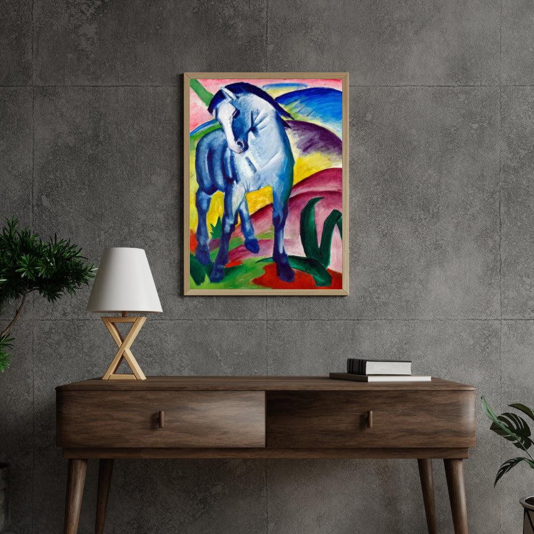 Diamond Painting - Le cheval bleu I Peinture de Franz Marc