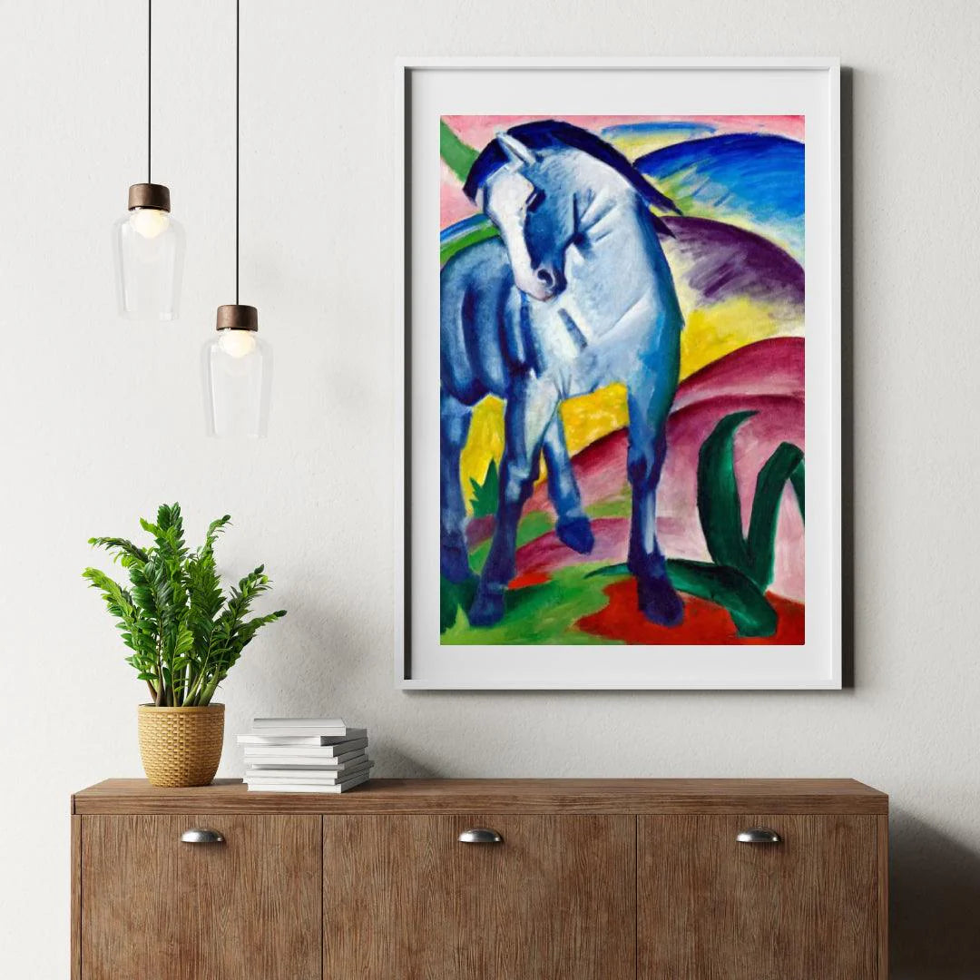 Diamond Painting - Le cheval bleu I Peinture de Franz Marc