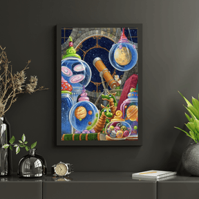 Diamond Painting - L'univers dans un pot