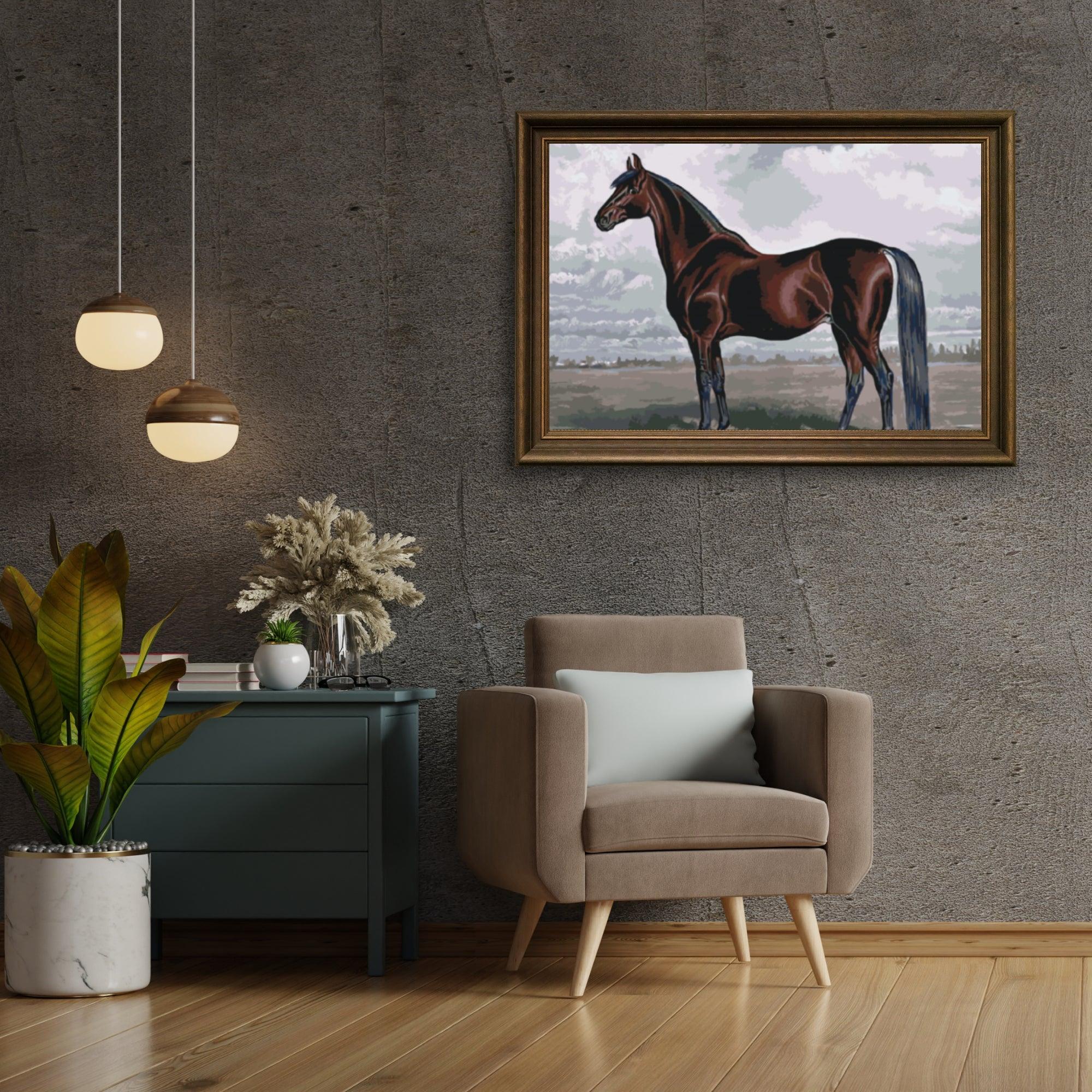 Diamond Painting - Le majestueux cheval - SEOS®