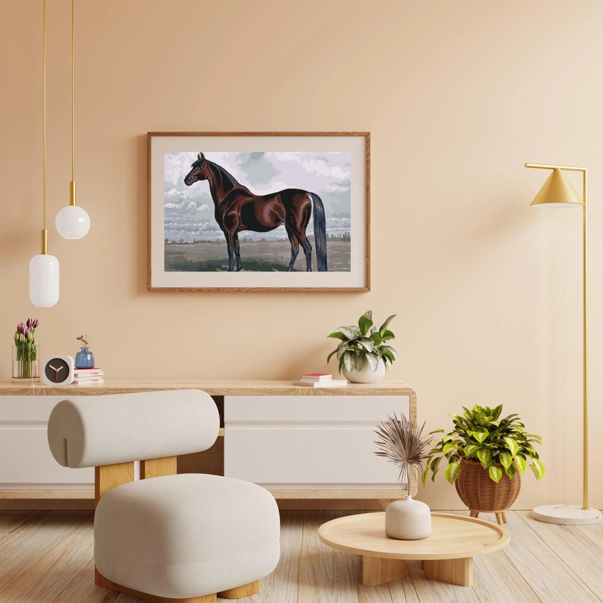 Diamond Painting - Le majestueux cheval - SEOS®