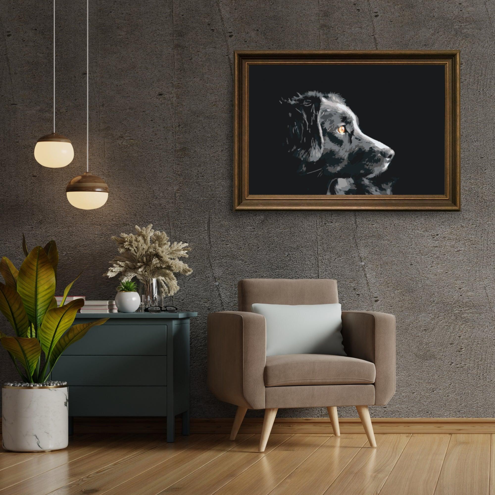 Diamond Painting - La vue du chien - SEOS®