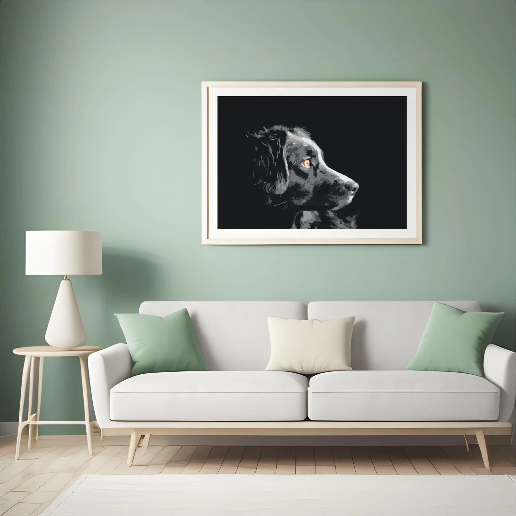 Diamond Painting - La vue du chien - SEOS®