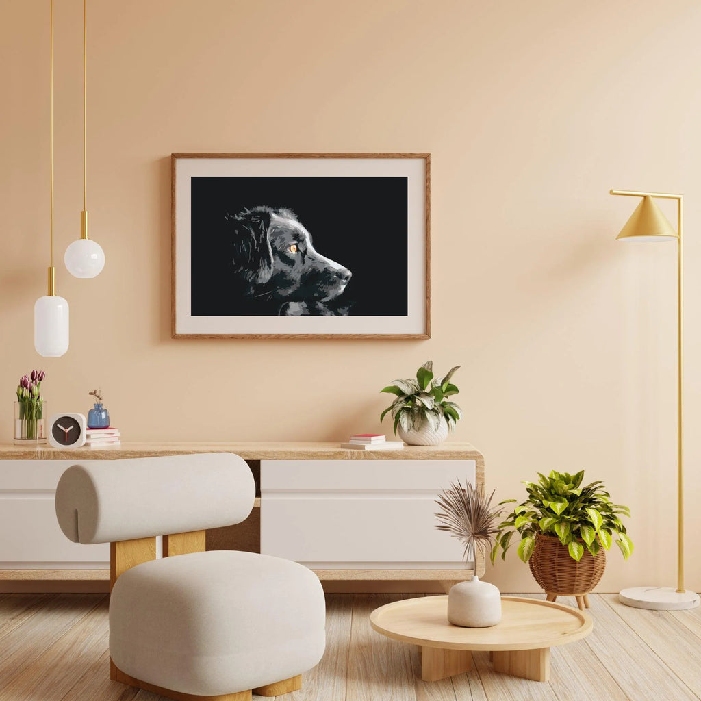 Diamond Painting - La vue du chien - SEOS®