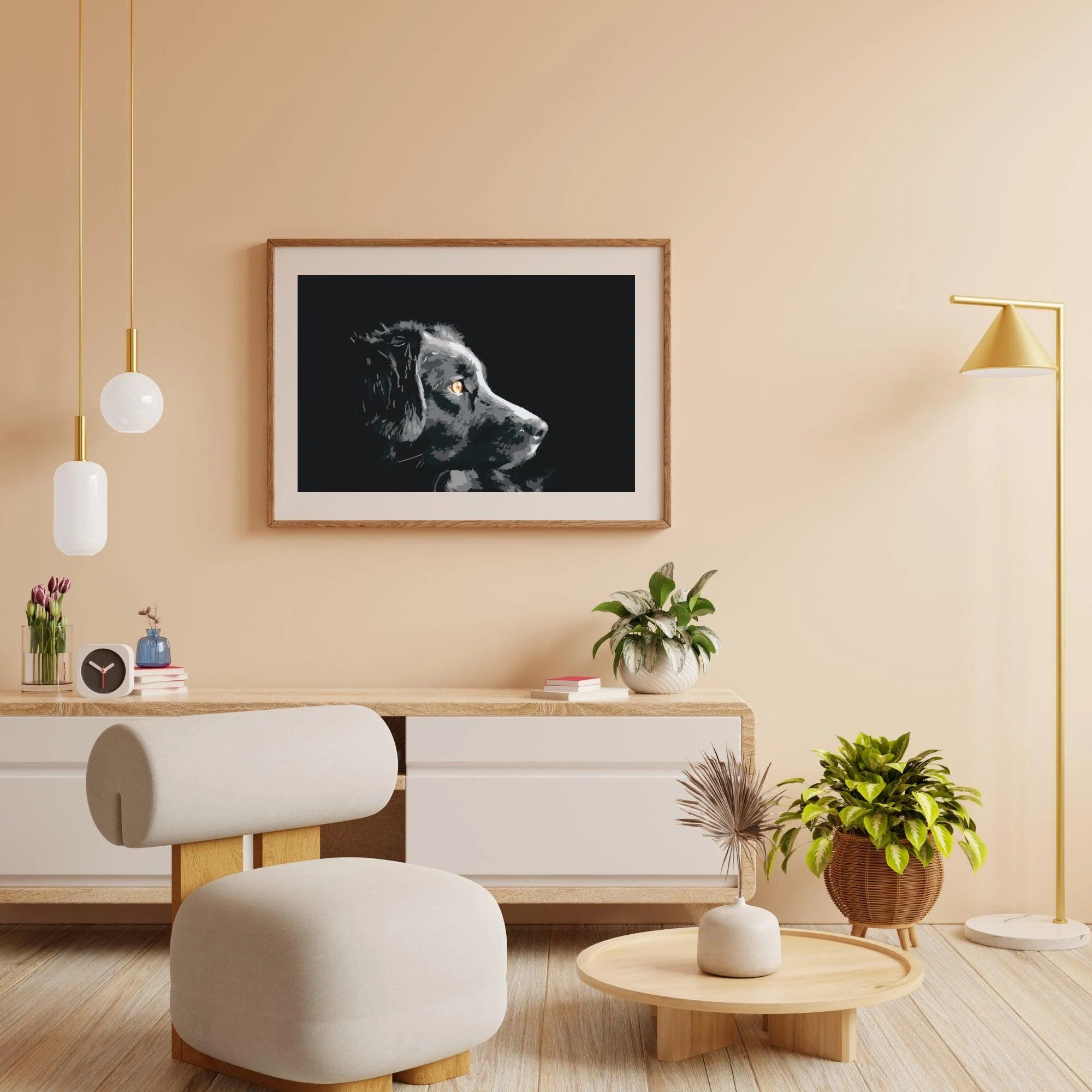 Diamond Painting - La vue du chien - SEOS®