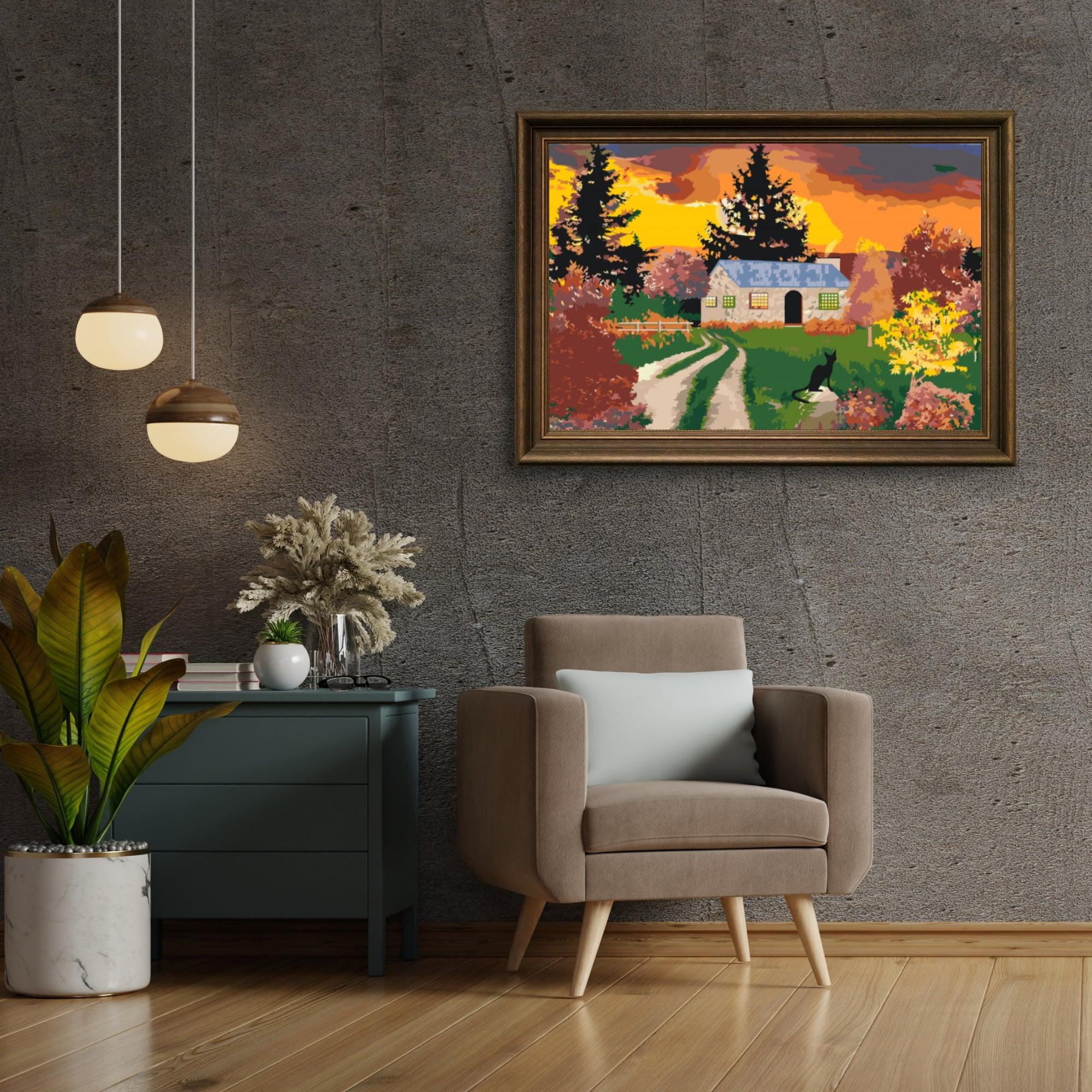 Diamond Painting - Maison dans la nature - SEOS Shop ®