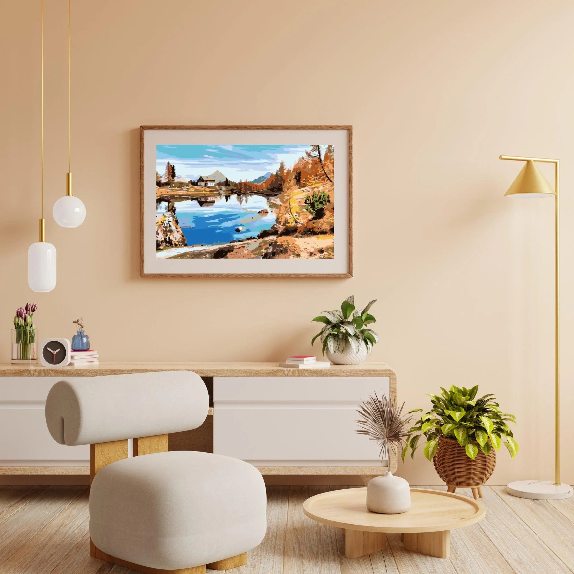 Diamond Painting - Petite maison au bord de l'eau - SEOS Shop ®