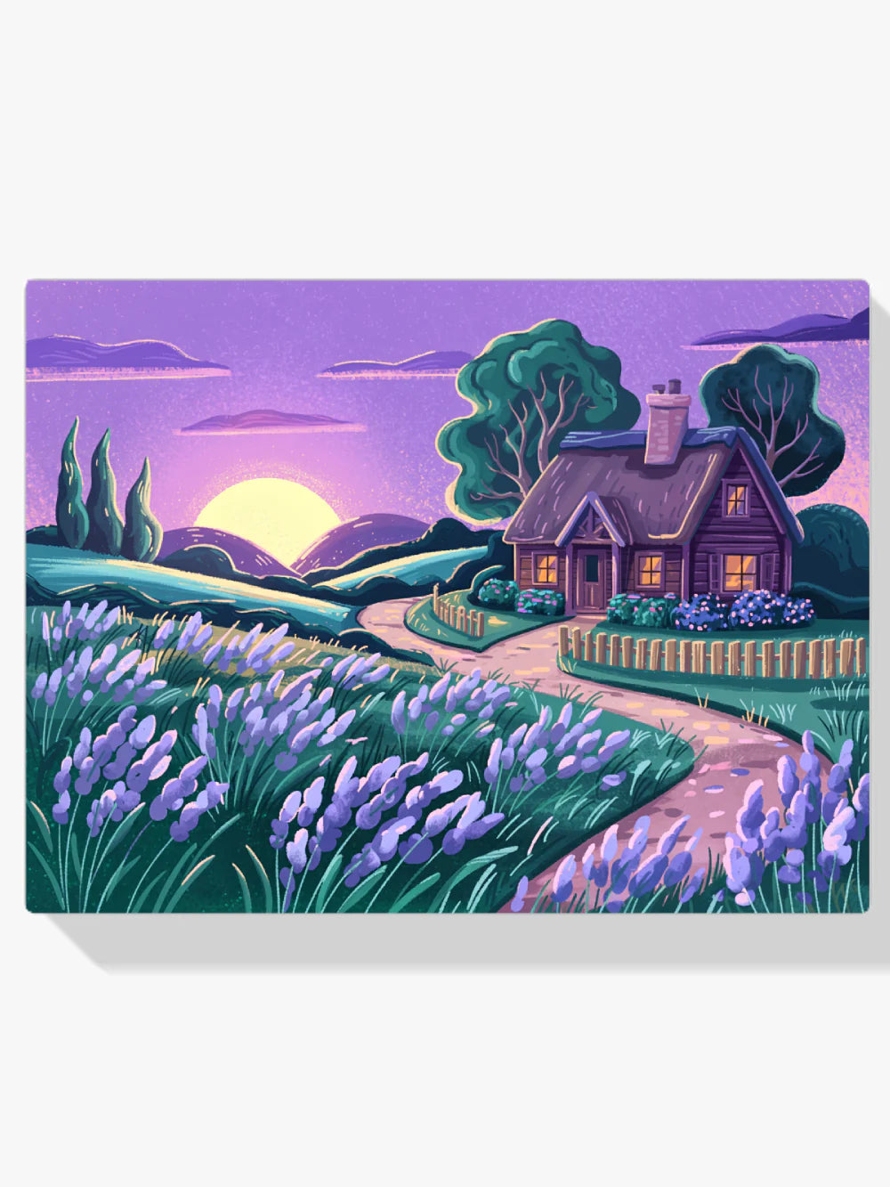 Diamond Painting - Maison de rêves silencieux