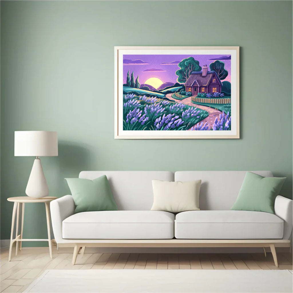 Diamond Painting - Maison de rêves silencieux