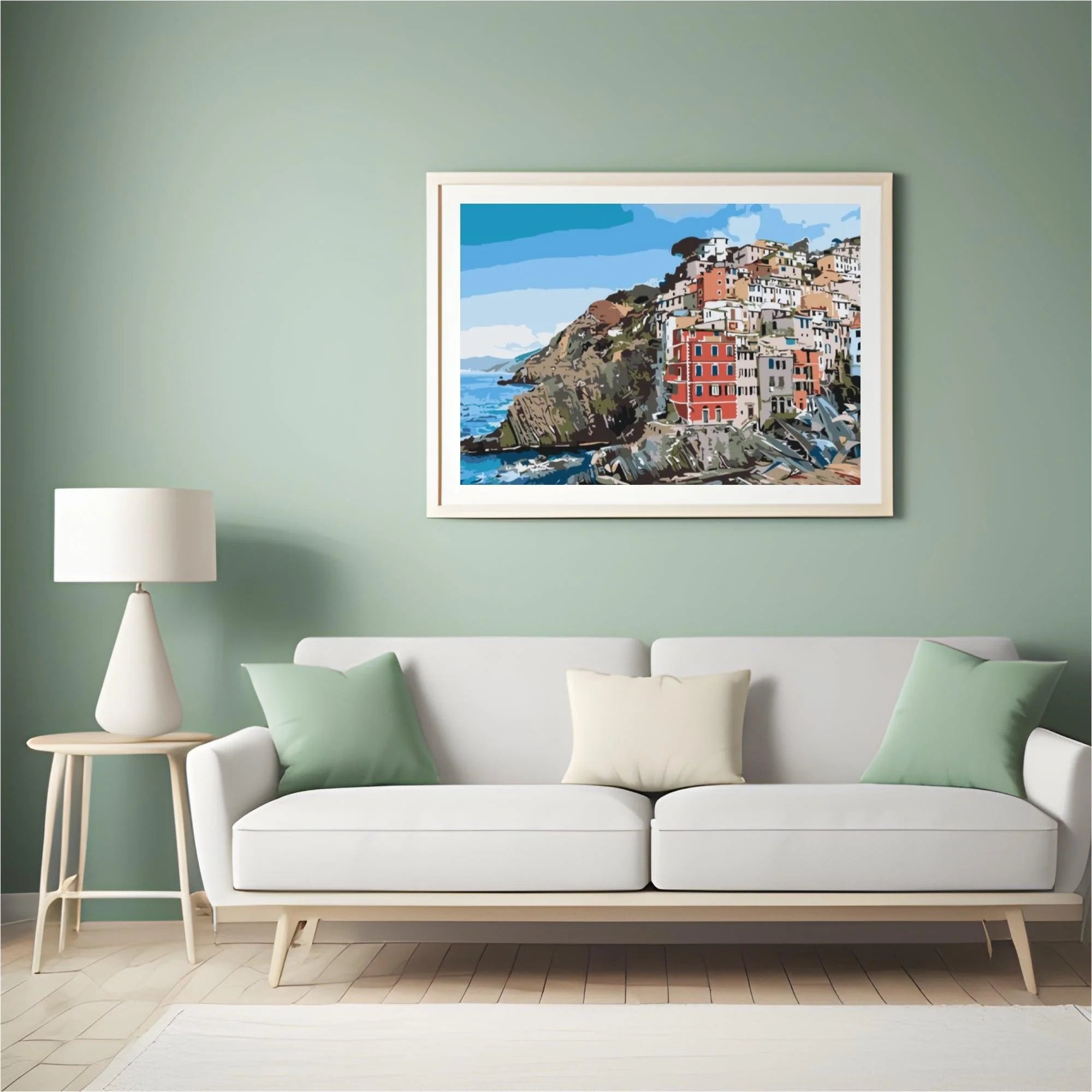 Diamond Painting - Maisons en bord de mer - SEOS Shop ®