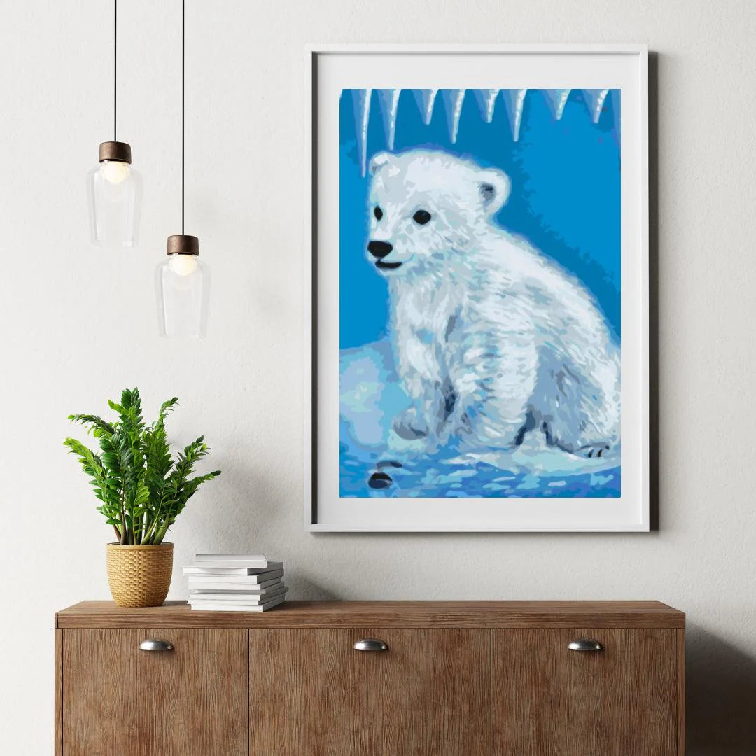 Diamond Painting - Ours polaire - SEOS®