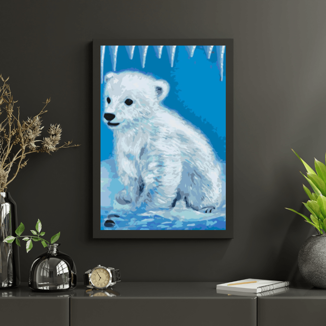 Diamond Painting - Ours polaire - SEOS®