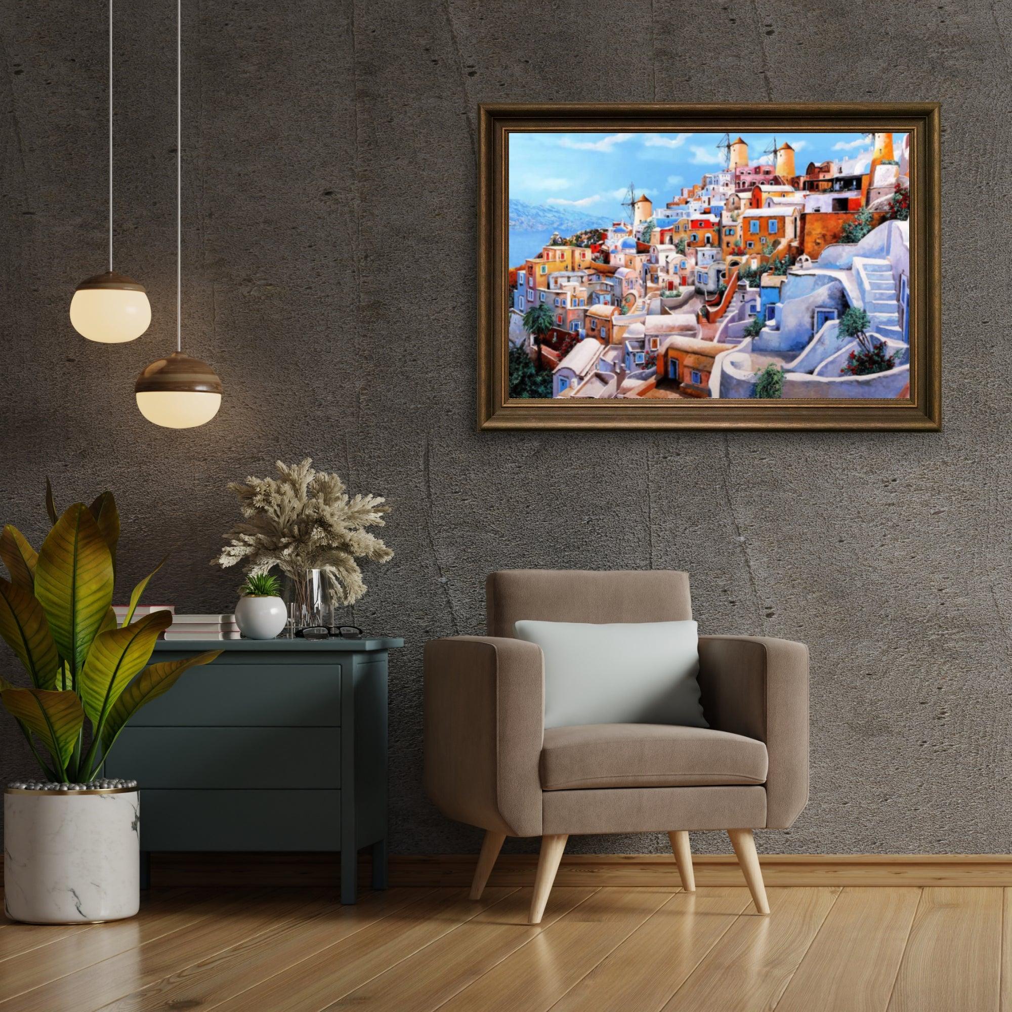Diamond Painting - Les couleurs de Santorin - SEOS Shop ®