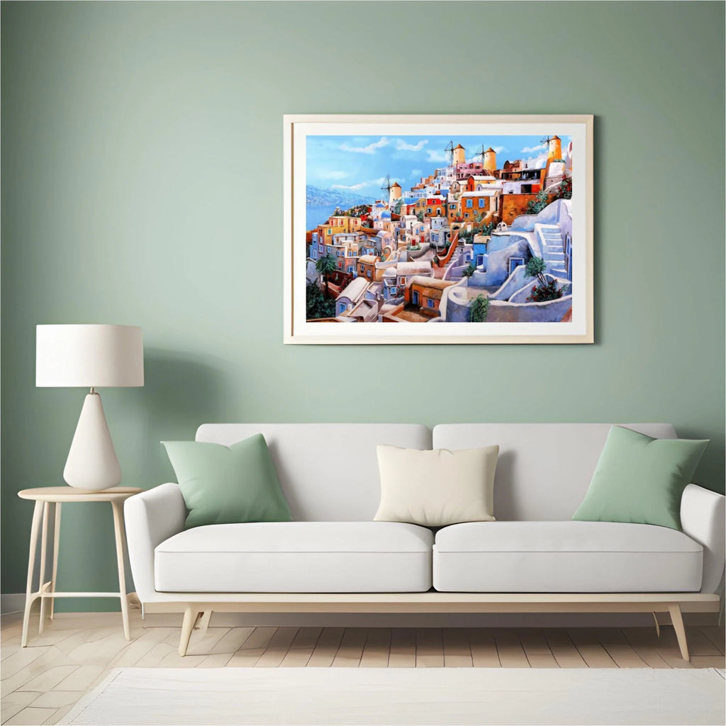 Diamond Painting - Les couleurs de Santorin - SEOS Shop ®