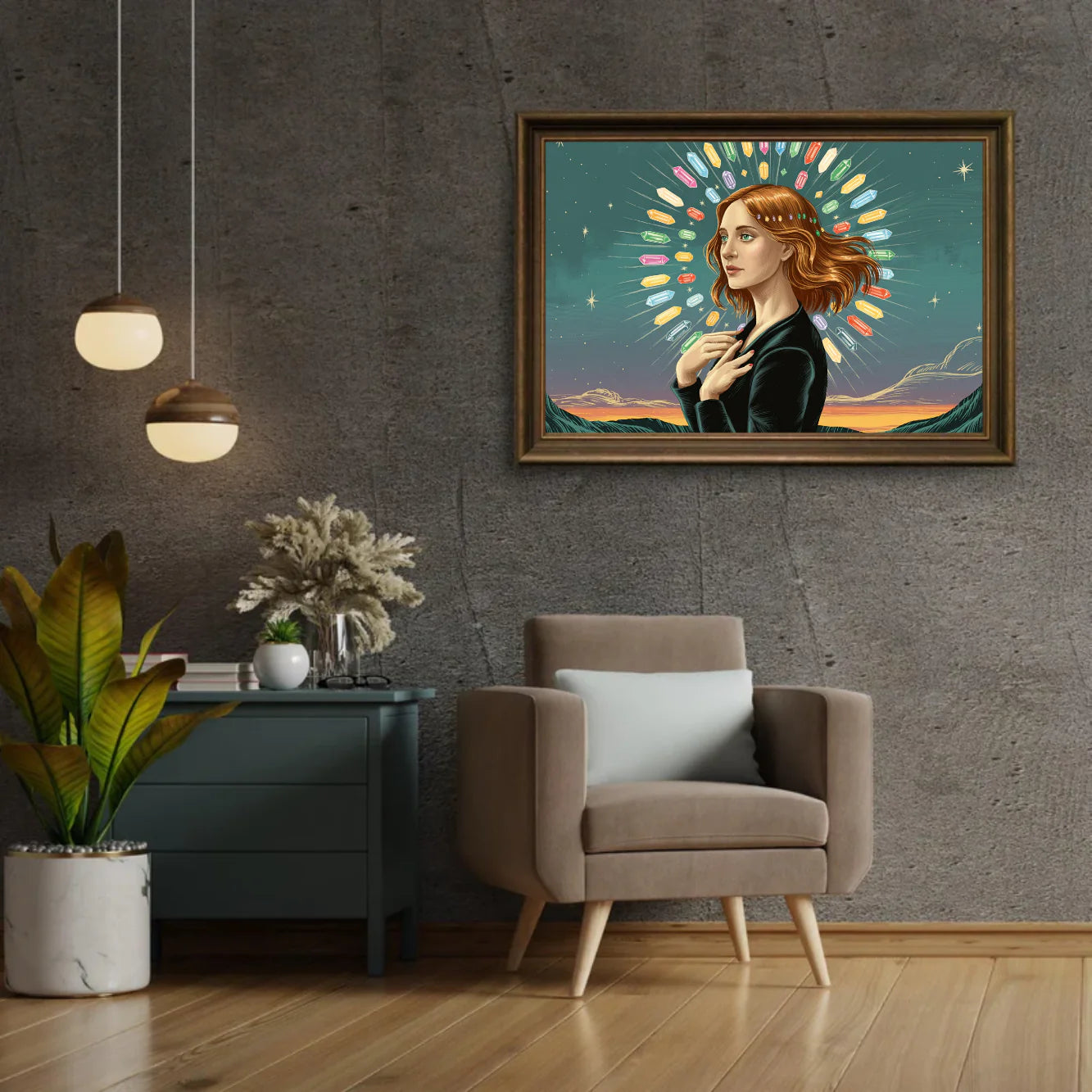 Diamond Painting - Apparence intérieure