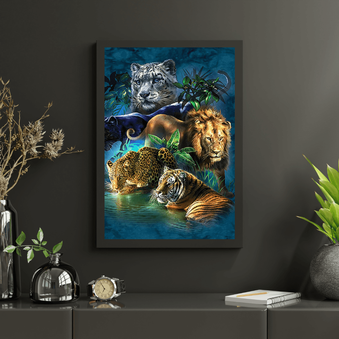 Diamond Painting - Race de Félins - SEOS Shop®