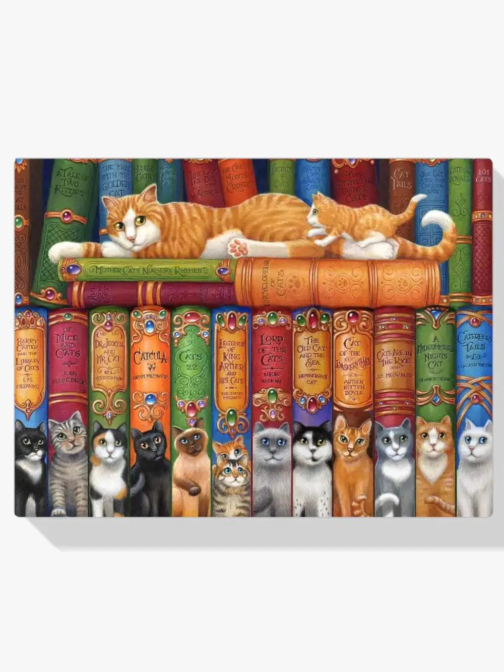 Diamond Painting - Plancher à chats
